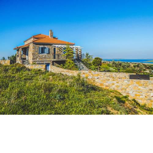 Rustic Stone Villa Overlooking Moudros And Diapori