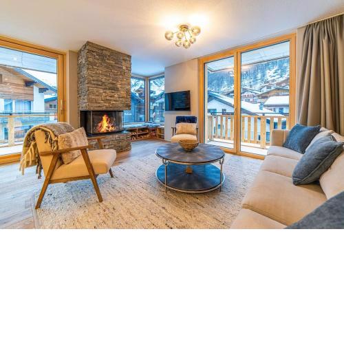 Saas-Fee stylish ski apartment