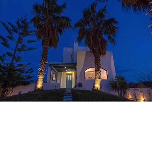 Sandy beachfront house