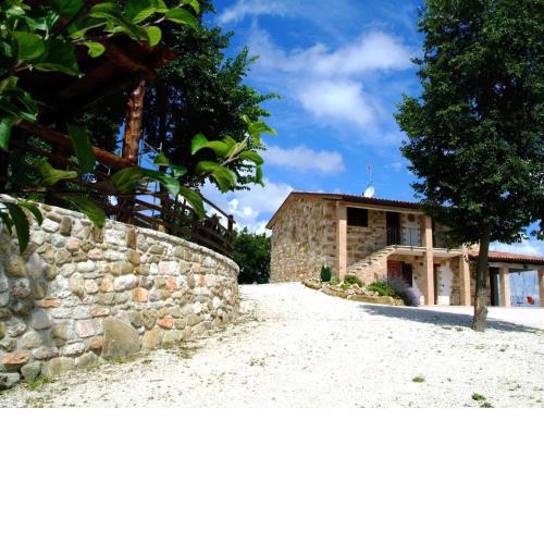 Scenic holiday home in Cagli with roofed terrace and bbq