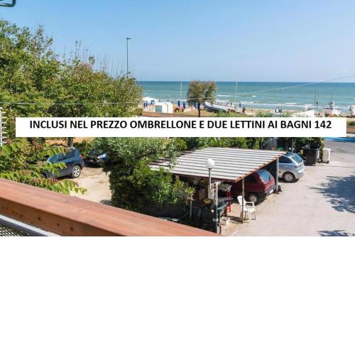 SE005 - Senigallia, trilocale sul mare con spiaggia