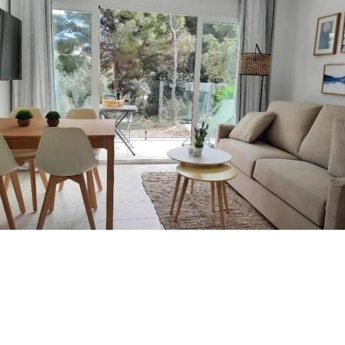 Sea apartment 1A with pool , 150 meters Canyamel Beach