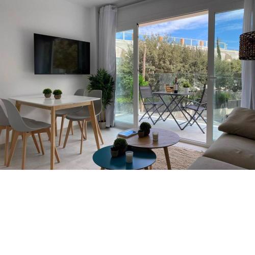 Sea apartment 1B with pool , 150 meters Canyamel Beach