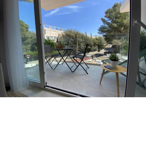 Sea apartment 1C with pool , 150 meters Canyamel Beach
