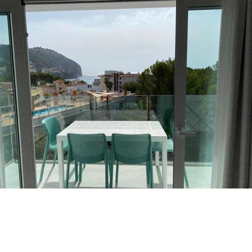 Sea view apartament 5B with pool 150 Meters Canyamel Beach