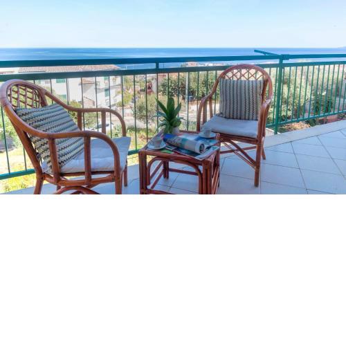 Sea view balcony