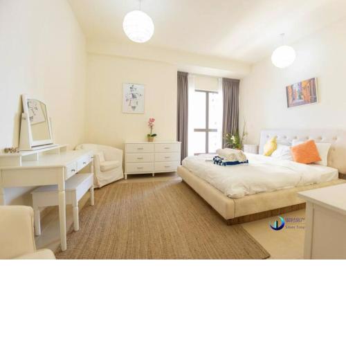 Sea View BeachFront JBR Walk Amazing 1 Bedroom
