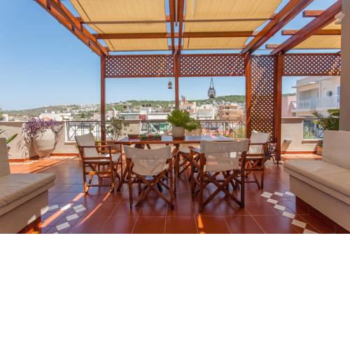 Sea view maisonette in Chalepa