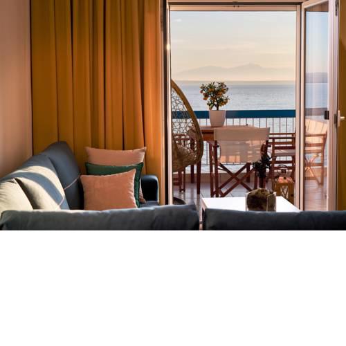 Seafront Luxury President Suite Aegean Sunset