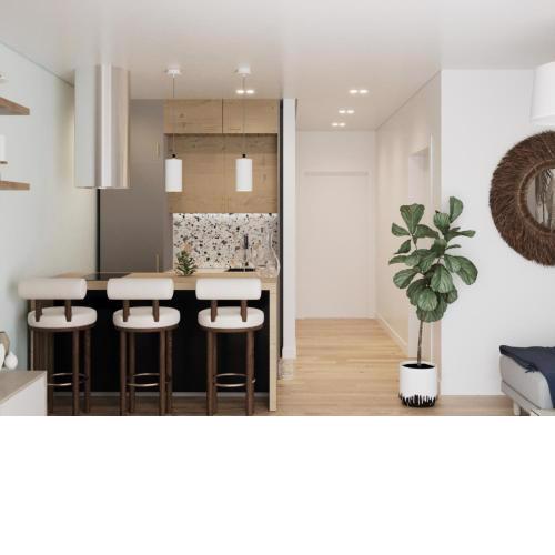Seaside Serenity: Stylish 1-Bedroom Retreat at San Pietro Resort, Lalzi Bay