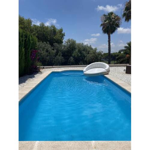 Seaview Villa Alicante heated pool