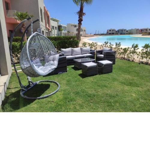 Senior Ground Chalet Located on the Crystal Lagoon - Plage Sidi Abd El Rahman