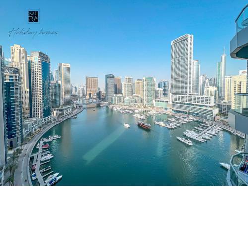 Serviced 1 bed with stunning view in Dubai Marina
