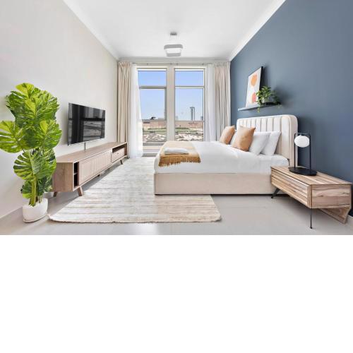 Silkhaus beautiful studio in Art Gardens with pool access