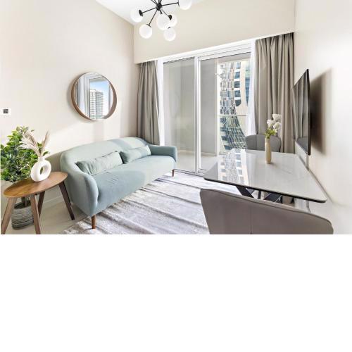 Silkhaus Business Bay in new Building Large studio with bedroom