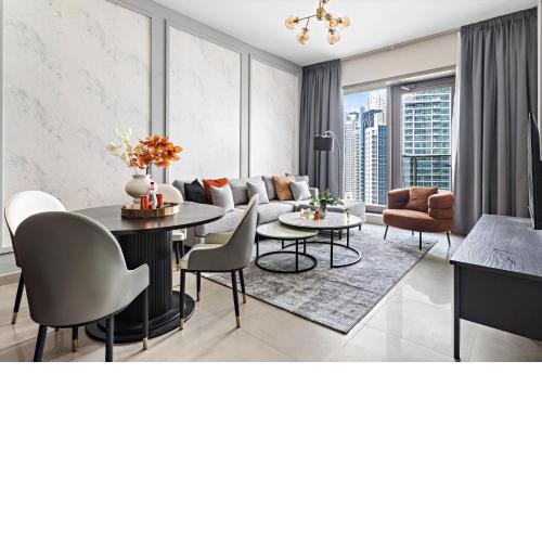 Silkhaus high floor 1BR in Sparkle Tower