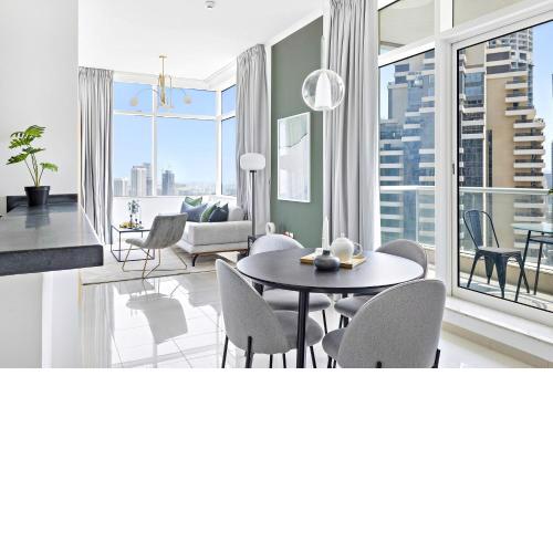 Silkhaus high floor in Dubai Marina, 1BDR near the sea