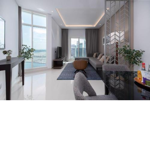 Silkhaus luxury 1BDR in Damac Maison Privé, Business Bay
