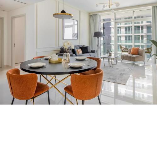 Silkhaus palm view 1BDR with private beach in Emaar Beachfront