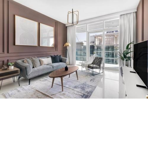 Silkhaus private beach unique 1BDR in Emaar Beachfront