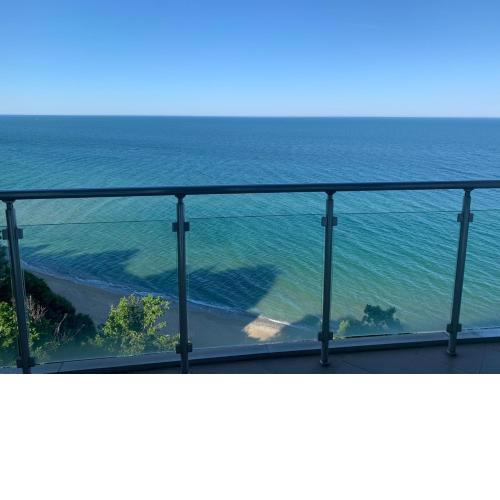 Silver Beach Byala - Студио Б89 първа линия морска панорама с два басейна