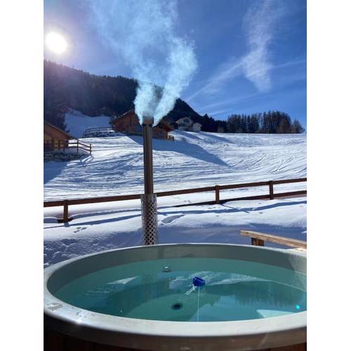 Ski in out Swiss Alps Chalet Charelle by Jolidi
