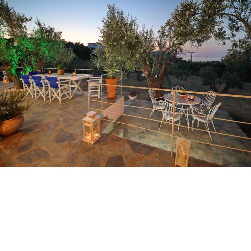 Skopelos Blue Heaven Villa in olive grove
