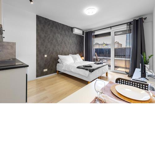 Slnecnice studio with parking 24 hour check in