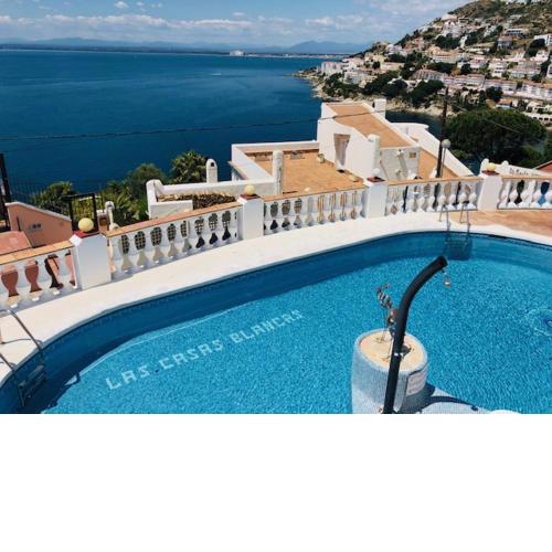 SOROLLA- Casa adosada con vistas panorámicas al mar - piscina comunitaria - terrazas - wifi