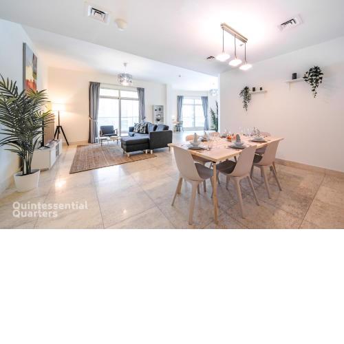 Spacious 3BR, Amazing City View, 5 Min Walk to JBR