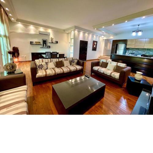 Spacious 3BR Apartment With Garden View New Cairo