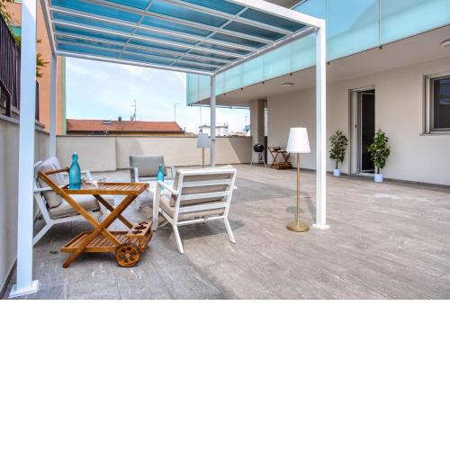 Spacious apartment with 90sqm terrace - Solari