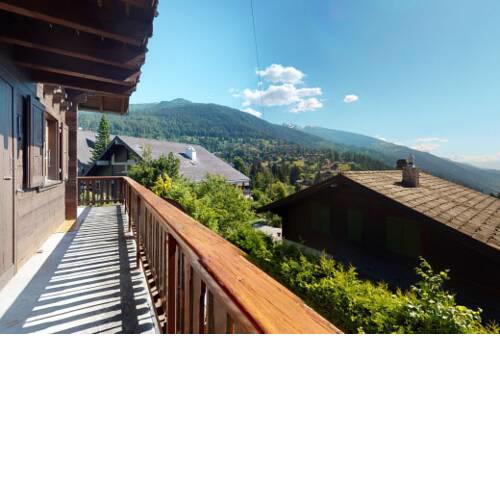 Spacious chalet in Vercorin, overlooking the Rhone Valley