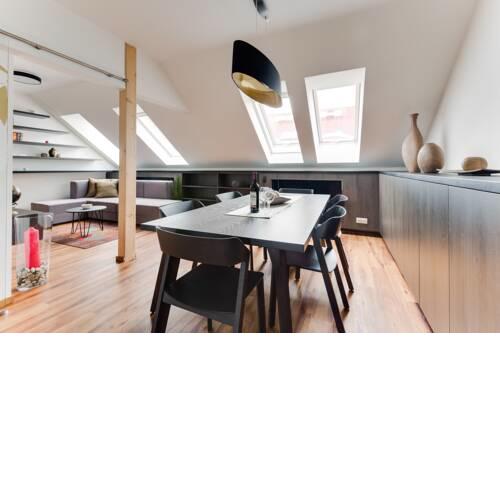Spacious De Luxe apt in downtown with private terrace & two bathrooms