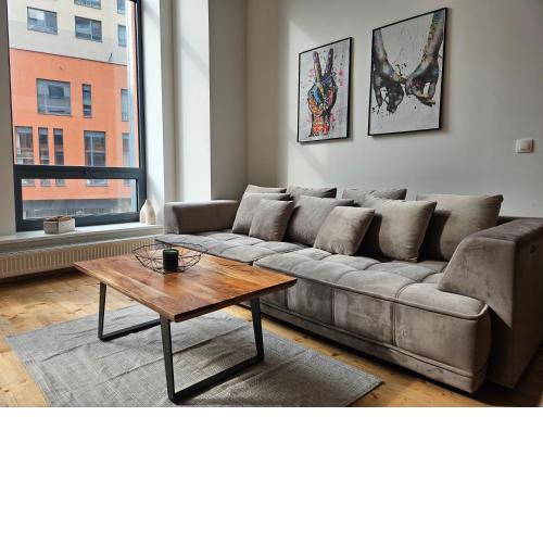 spacious modern LOFT, 2 bedrooms, 95m2, free parking