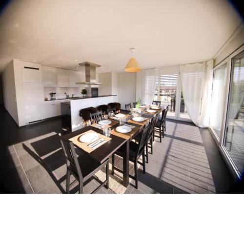 Spacious Penthouse Apartment in Zurich City [3BR] incl. parking