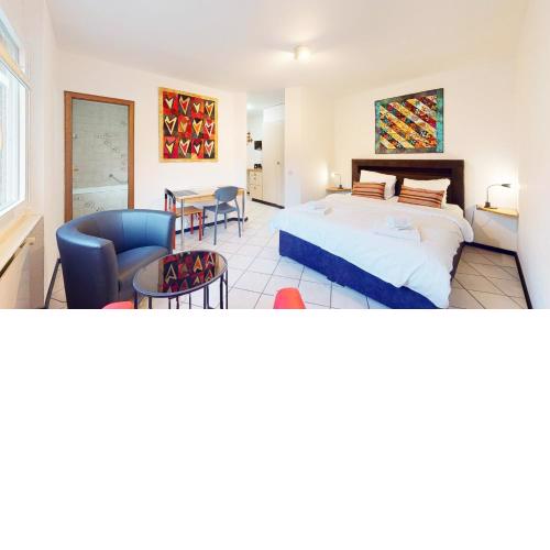 Spacious studio in a nice area in Sierre