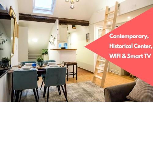 Spacious studio in Paris Hyper Center - Smart TV & WIFI - 4P