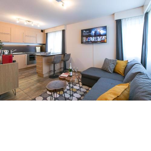 Spirit Apartments - Studio 2 - Küche - Parkplatz