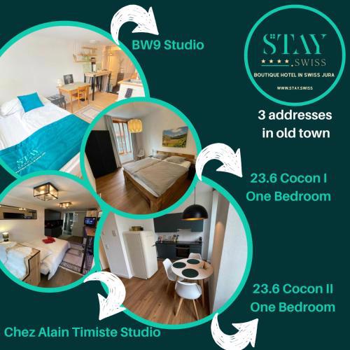Stay.Swiss - Studio & 1 bedroom apartment
