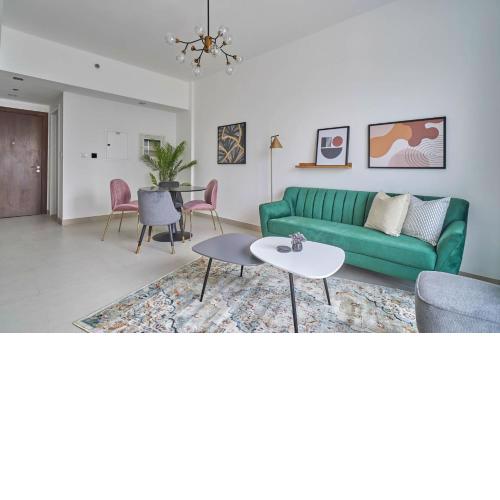 Stella Stays Upscale 2 BDR Dubai JVC Large Terrace