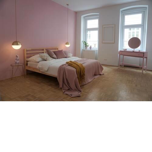 Stilvolles Cotton-Candy-Pink 3Zimmer Apartment