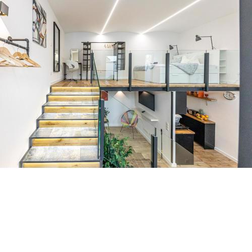 Stilvolles trendiges Loft in toller Lage, "die Schwarze"