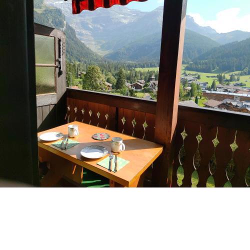 Studio avec vue splendide sur les Diablerets