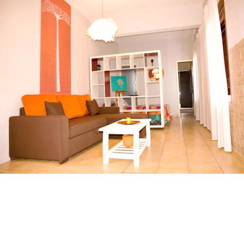 Studio in Bajamar with wonderful mountain view enclosed garden and WiFi