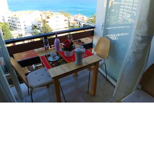 Studio in Benalmadena with shared pool balcony and WiFi