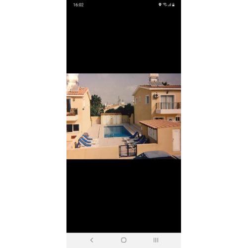 Studio in complex with pool