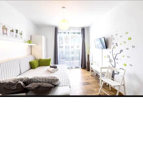 Studio in Costa Teguise with shared pool furnished terrace and WiFi
