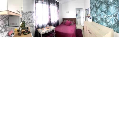 Studio in El Tanque with enclosed garden and WiFi 10 km from the beach
