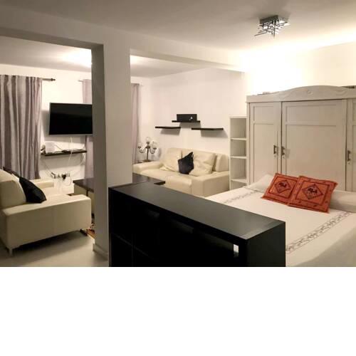 Studio in Santander with balcony and WiFi 500 m from the beach